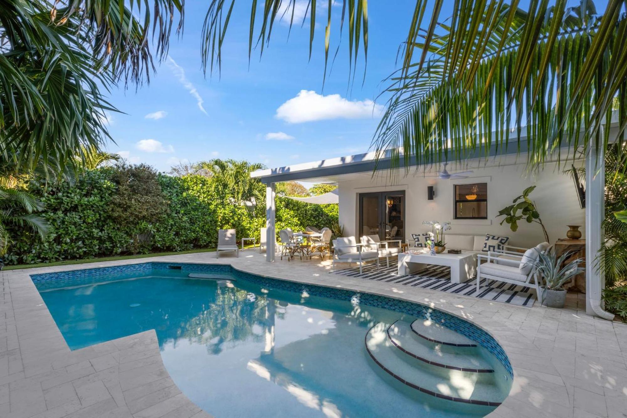 New! Luxurious Villa With Pool In 西棕榈滩 外观 照片