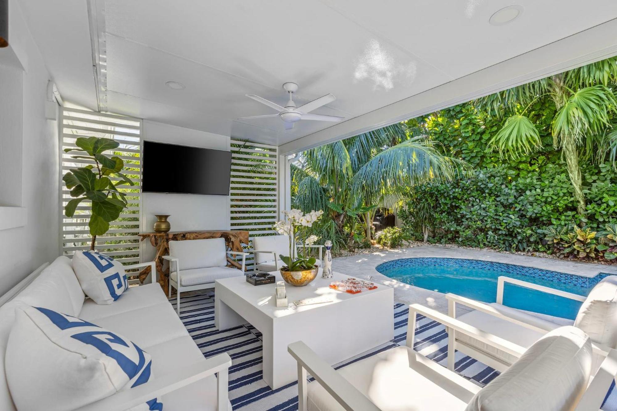 New! Luxurious Villa With Pool In 西棕榈滩 外观 照片
